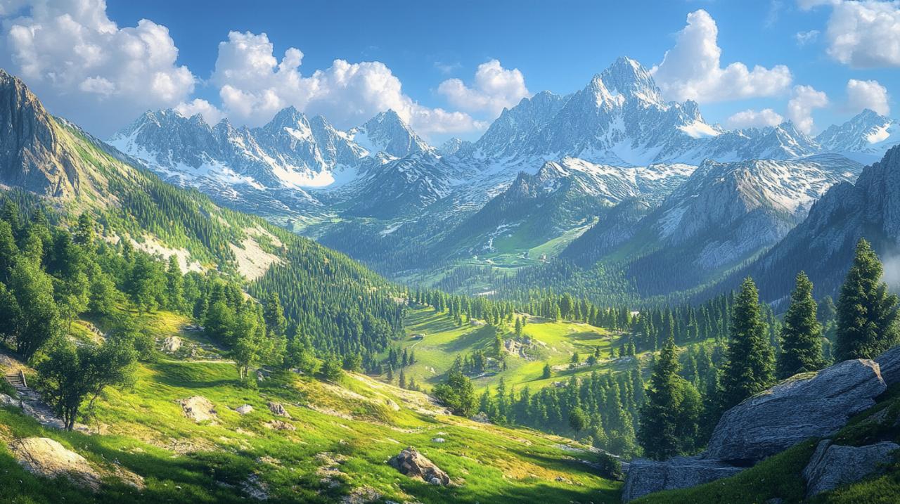 Col de Porte en los Alpes franceses: estación de esquí nórdico, senderismo y escalada cerca de Grenoble